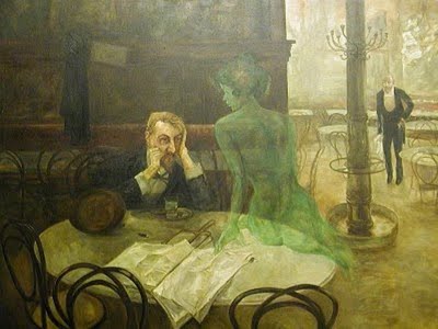 absinthe painting