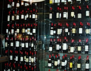 Wine Storage at the Bar
