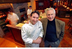 Owner Larry Mindel and Chef Christopher Fernandez, Photo Chris Stewart SF Chronicle