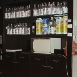 Customers bottles of Shōchū