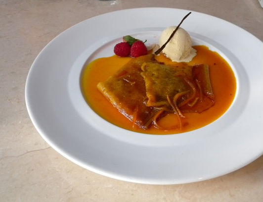 Crepe Suzette, Le Beaulieu (image credit: restaurantdiningcritiques.com)