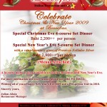 Holiday Celebrations at Beccofino Restaurant, Bangkok