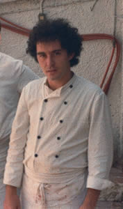 Ferran Adria, working at El Bulli, 1983