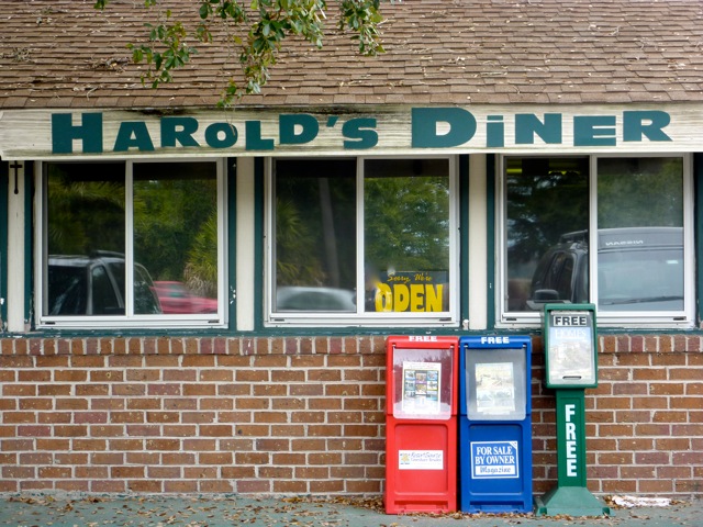 Harold's Diner, Hilton head, S. Carolina (image credit: Sandy Driscoll)