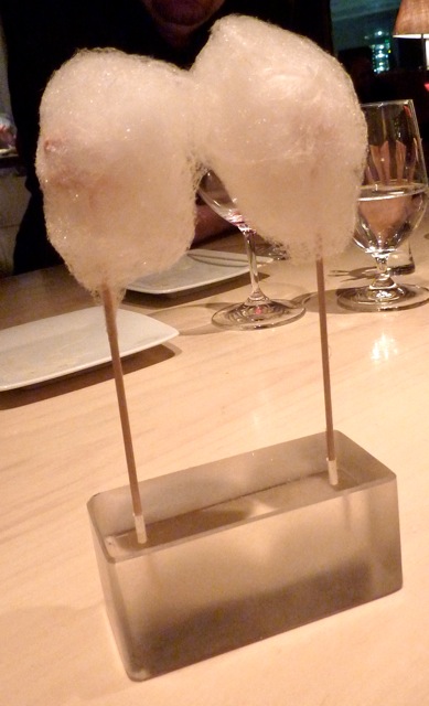 cotton candy foie gras