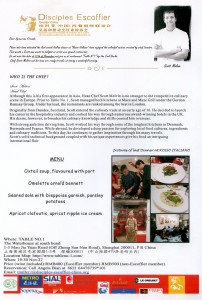 Disciples Escoffier China