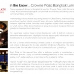 Crowne Plaza Bangkok Lumpini