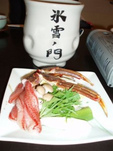 Crab shabu-shabu