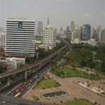 View of Lumpini Park