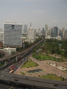 View of Lumpini Park