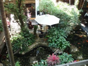 The Main Courtyard in front of Madison's