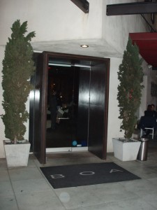 Entrance to BOA