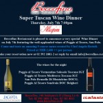 Beccofino Restaurant & Grill July-Wine-Dinner