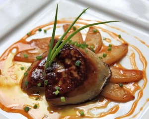 Duck Foiegras with Green Apple & Calvados